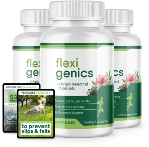 Flexigenics joint support three-bottle pack