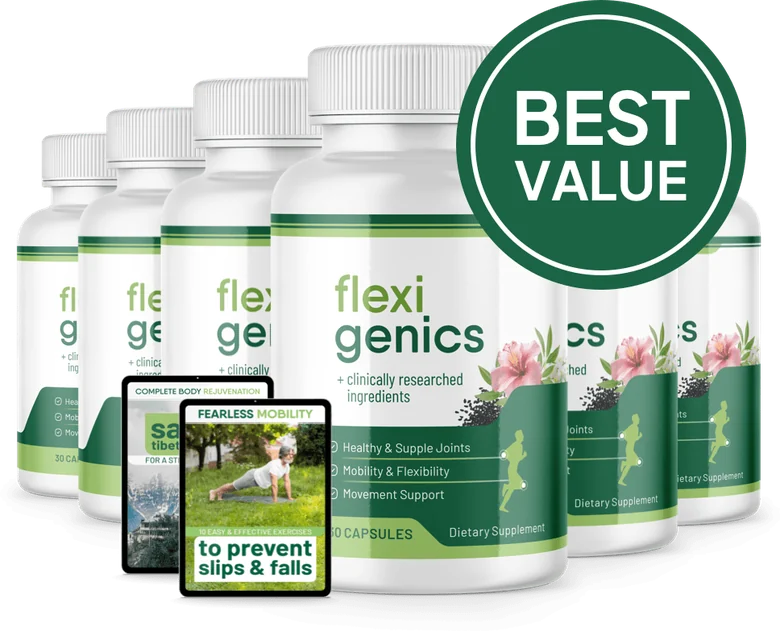 Flexigenics 6 Bottles package